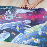 Outer Space Glow-in-the-Dark Floor Puzzle – 48 Pieces Z9