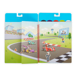 PAW Patrol Restickable Stickers Flip-Flap Pad - Classic Missions A0