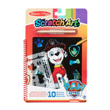PAW Patrol Scratch Art Pad - Marshall T9