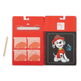PAW Patrol Scratch Art Pad - Marshall T9