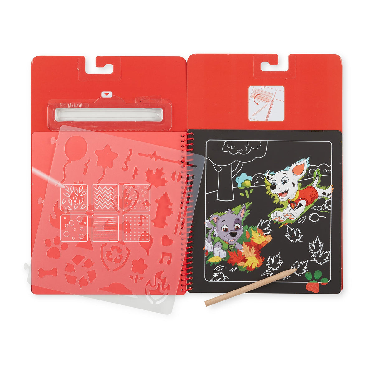 PAW Patrol Scratch Art Pad - Marshall T9