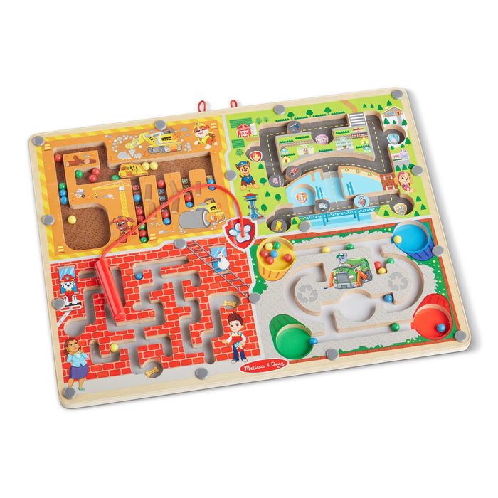 PAW Patrol Wooden 4-in-1 Magnetic Wand Maze Board E1