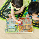 PAW Patrol Wooden 4-in-1 Magnetic Wand Maze Board E1