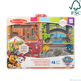 PAW Patrol Wooden 4-in-1 Magnetic Wand Maze Board E1