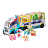 PAW Patrol Wooden ABC Block Truck J2