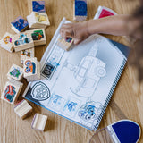PAW Patrol Wooden Stamps Activity Set J3