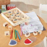 PAW Patrol Wooden Stamps Activity Set J3