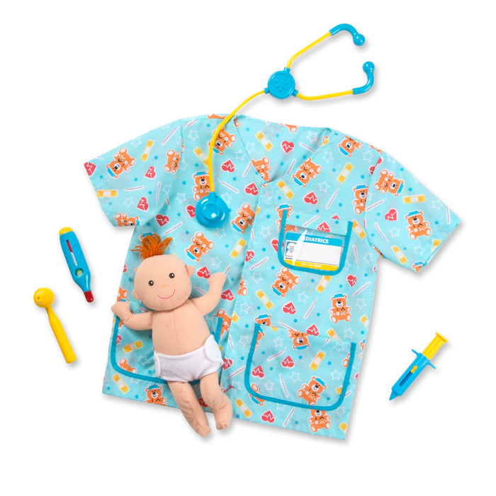 Pediatric Nurse Role Play Costume Set M6