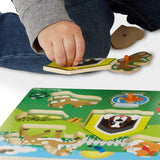 Pets Peg Puzzle - 8 Pieces L1