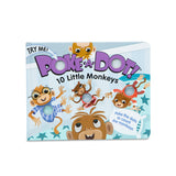 Poke-a-Dot: 10 Little Monkeys Board Book C5