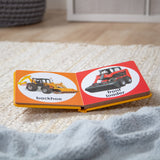 Poke-a-Dot: Construction Vehicles Board Book K6
