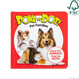 Poke-a-Dot: Pet Families Board Book G4