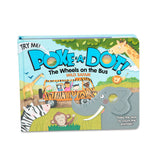 Poke-a-Dot: The Wheels on the Bus Wild Safari Board Book F5