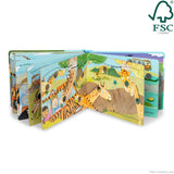 Poke-a-Dot: The Wheels on the Bus Wild Safari Board Book F5