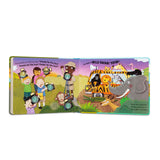 Poke-a-Dot: The Wheels on the Bus Wild Safari Board Book F5