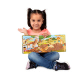Poke-a-Dot: The Wheels on the Bus Wild Safari Board Book F5