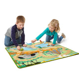 Prehistoric Playground Dinosaur Rug N0