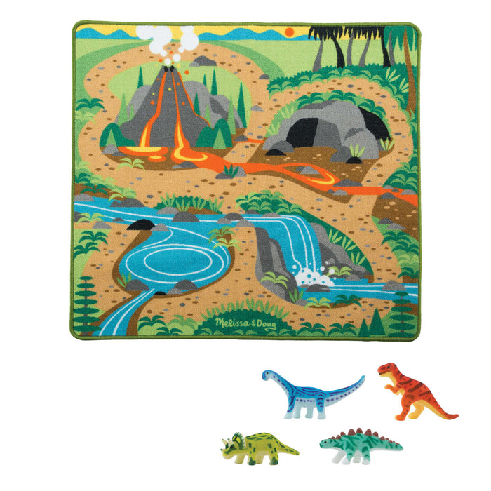 Prehistoric Playground Dinosaur Rug V3