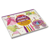Princess, Fairy, Animals & More Coloring and Sticker Pad Bundle N0