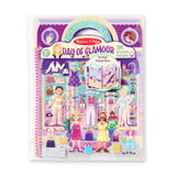 Puffy Sticker Activity Book - Day of Glamour U0