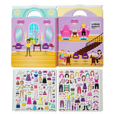 Puffy Sticker Activity Book - Day of Glamour U0