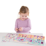 Puffy Sticker Activity Book - Day of Glamour U0