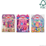 Puffy Sticker Bundle - Dress-Up, Princess and Mermaid F0