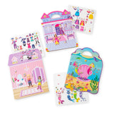 Puffy Sticker Bundle - Dress-Up, Princess and Mermaid F0