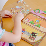 Puffy Sticker Play Set 3-Pack: On the Farm, Safari, Chipmunk House B0