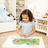 Puffy Sticker Play Set 3-Pack: On the Farm, Safari, Chipmunk House C9