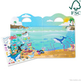 Puffy Sticker Play Set 3-Pack: Safari, Dinosaur, Ocean K9