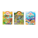 Puffy Sticker Play Set 3-Pack: Safari, Dinosaur, Ocean U6