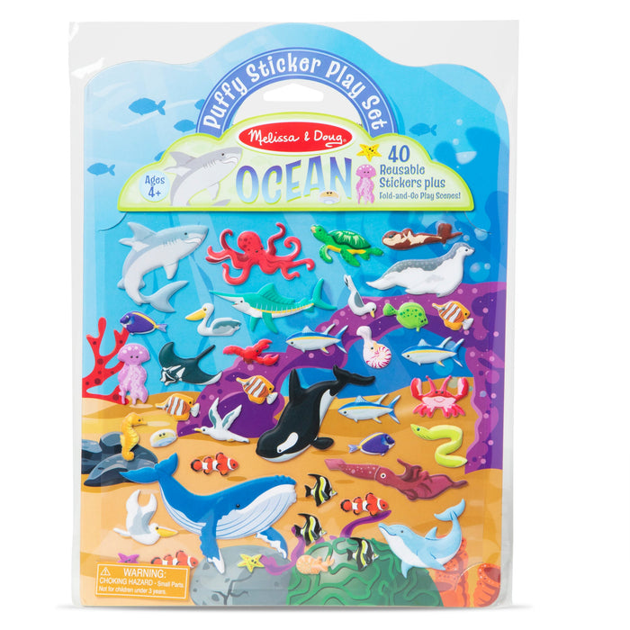 Puffy Sticker Play Set - Ocean Q2