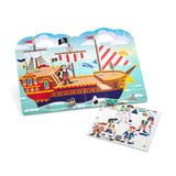 Puffy Sticker Play Set - Pirate L5