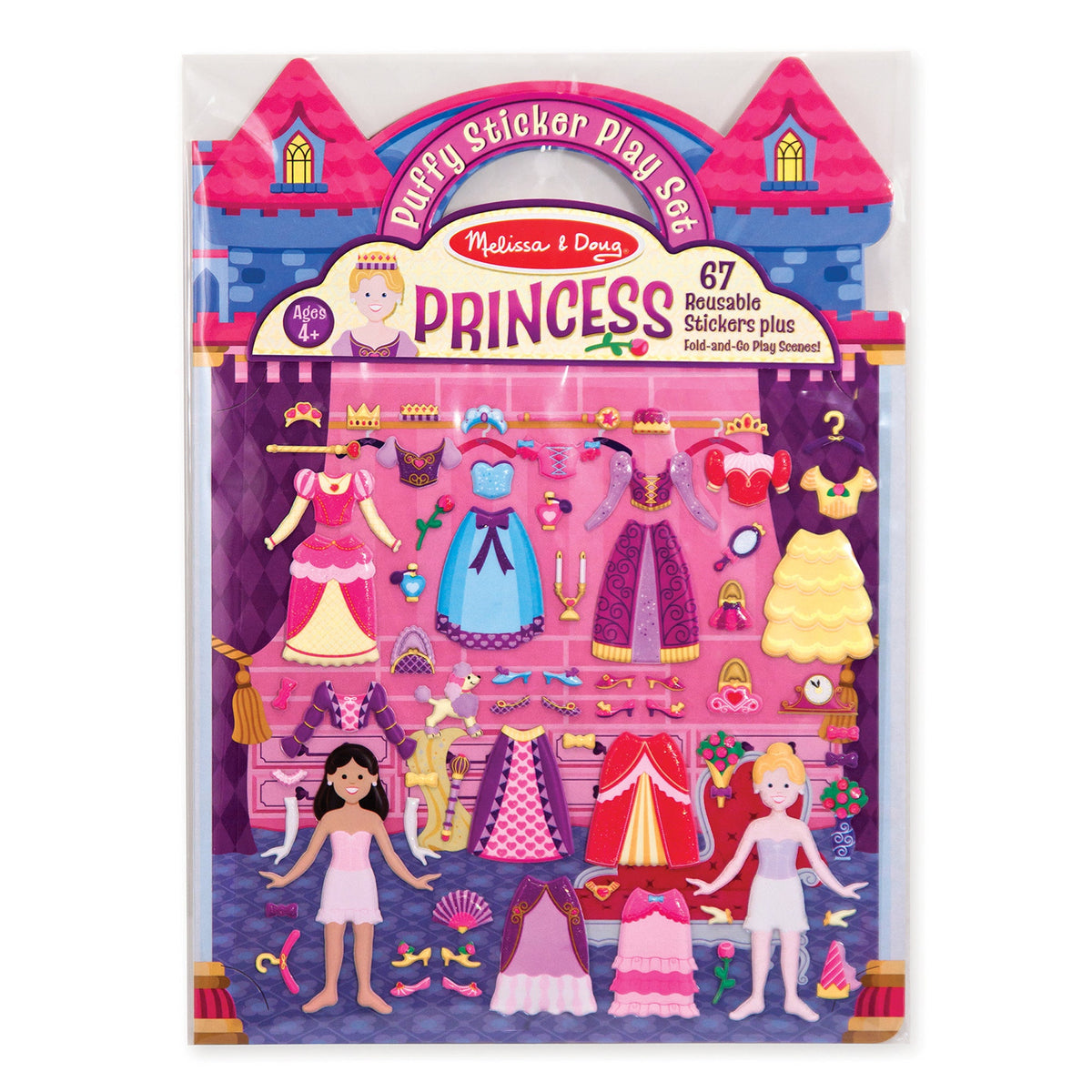 Puffy Sticker Play Set - Princess S5