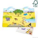 Puffy Sticker Play Set - Safari L9