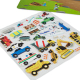 Puffy Sticker Play Set - Vehicles C0