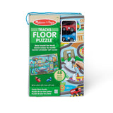 Race Around the World Tracks Floor Puzzle - 48 Pieces Z3