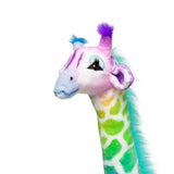 Rainbow Giraffe Lifelike Plush G1