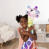 Rainbow Giraffe Lifelike Plush G1