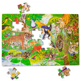 Rainforest Floor Puzzle - 48 Pieces X5