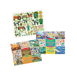 Reusable Sticker Pad 3-Pack: Jungle, Farm, Under the Sea B4