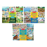 Reusable Sticker Pad 3-Pack: Vehicles, Habitats, Prehistoric Z5