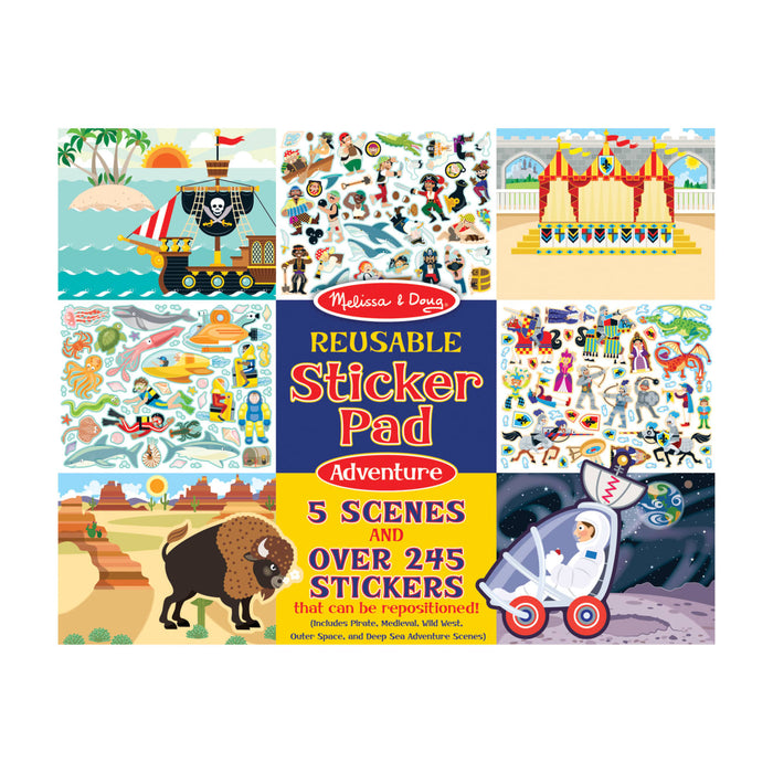 Reusable Sticker Pad - Adventure Pad K5