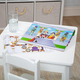 Reusable Sticker Pad Bundle - Fairy, Princess, Dress-Up, and Play House C5