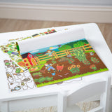 Reusable Sticker Pad - Farm E4
