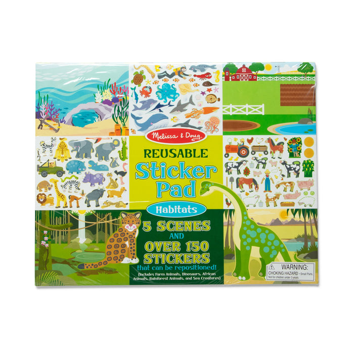 Reusable Sticker Pad - Habitats Q3