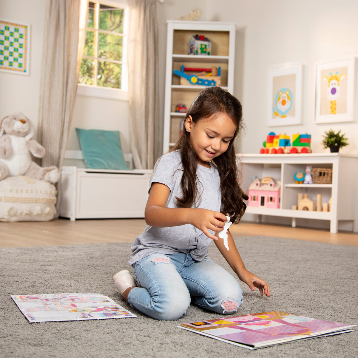 Reusable Sticker Pad - Princess Castle R3