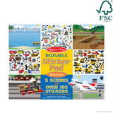 Reusable Sticker Pad - Vehicles A9