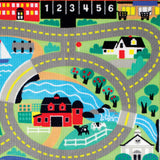 Round the Town Road Rug & Car Set N7